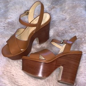 Michael Kors Platform Wedge Sandal *WORN ONCE